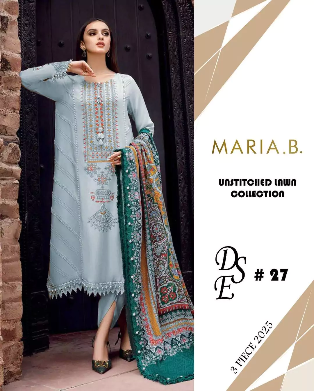 Maria B 3 Pcs Women