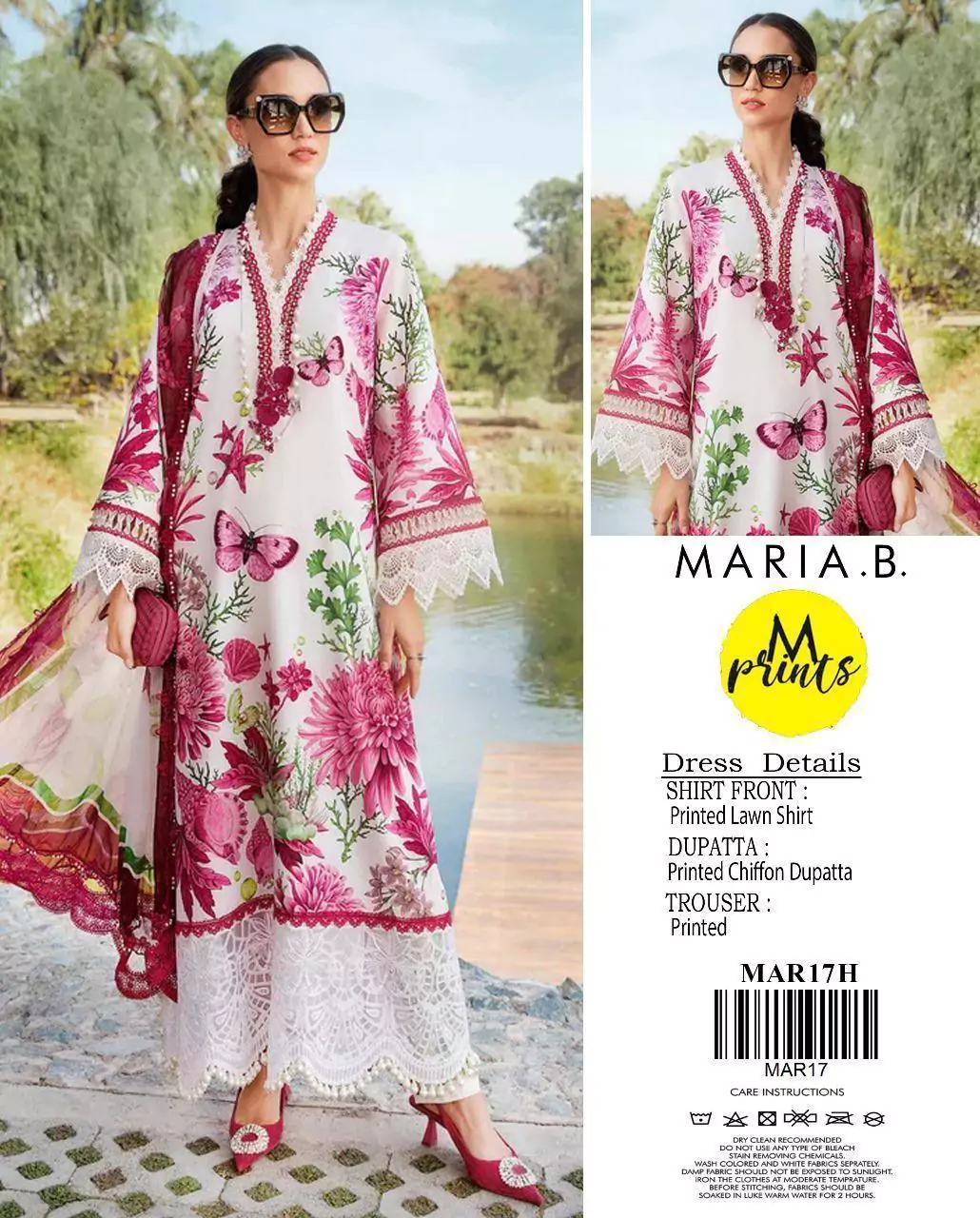 Maria B 3 Pcs Women
