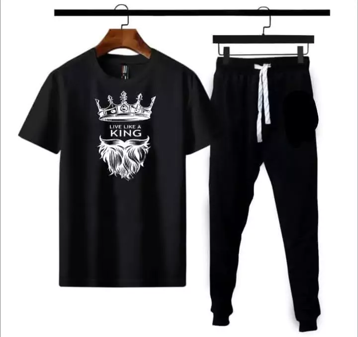 Men Polyester Printed Track Suit