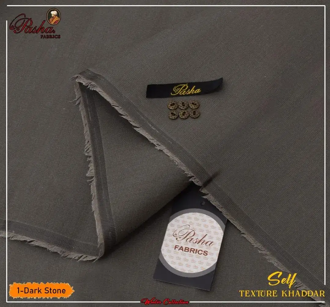 Men’s Unstitched Khaddar Textured Suit VW533