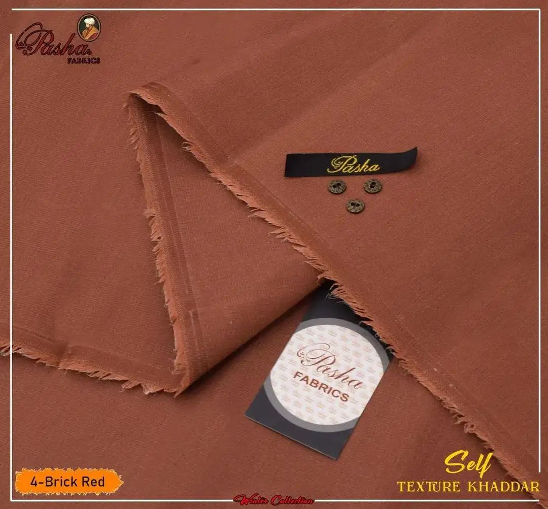 Men’s Unstitched Khaddar Textured Suit VW536