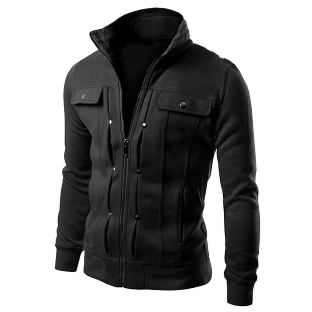 Mexican Style Jacket For Men Bla