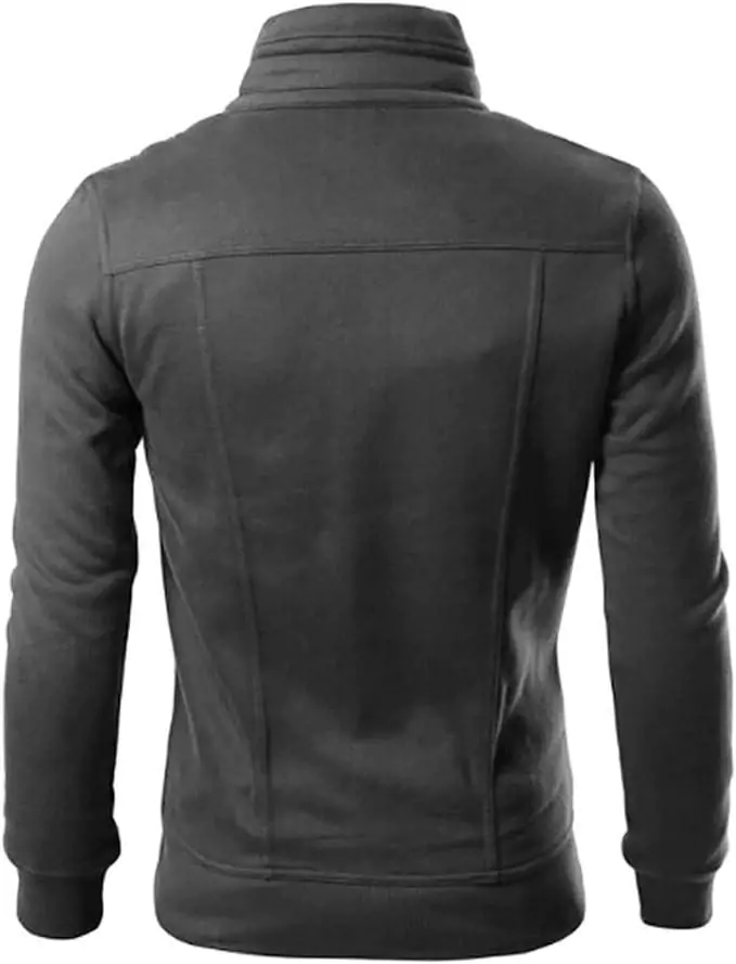 Mexican Style Jacket For Men Charcoal