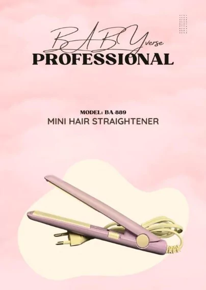 hair dryer - Mini Hair Straightener 