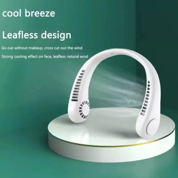 Mini Portable Rechargeable Neck Fan