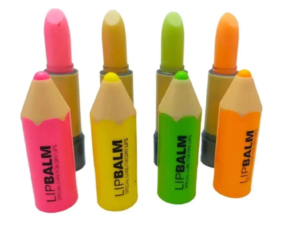 Moisturizing 12 in 1 Lip Balm Set Multicolor Charm Pack Of 12