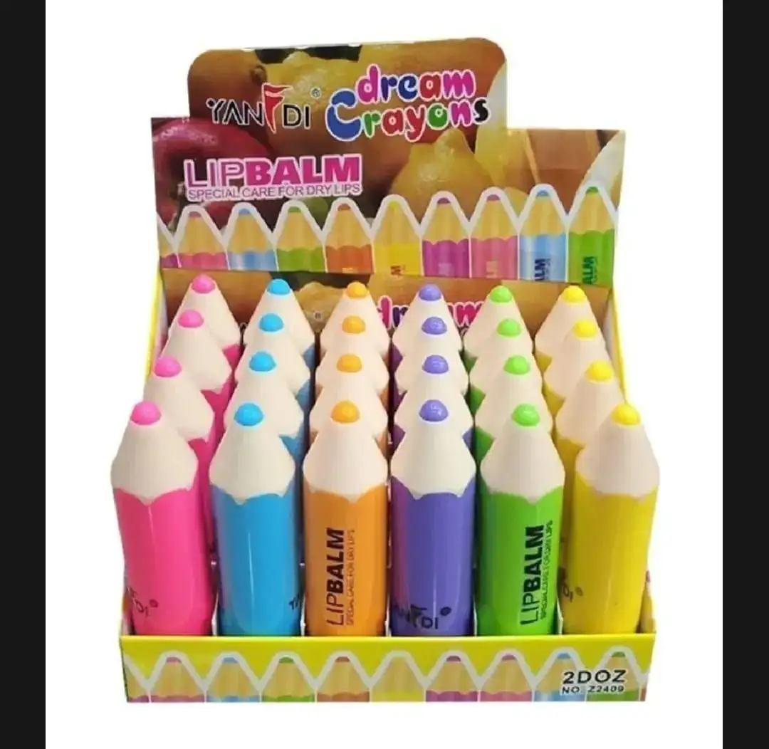 Moisturizing 12 in 1 Lip Balm Set Multicolor Charm Pack Of 12