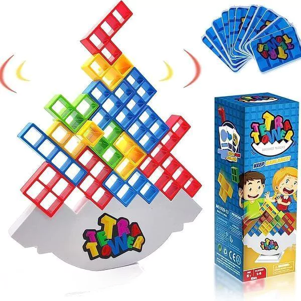 Multicolor Kids Block Set, Pack of 18