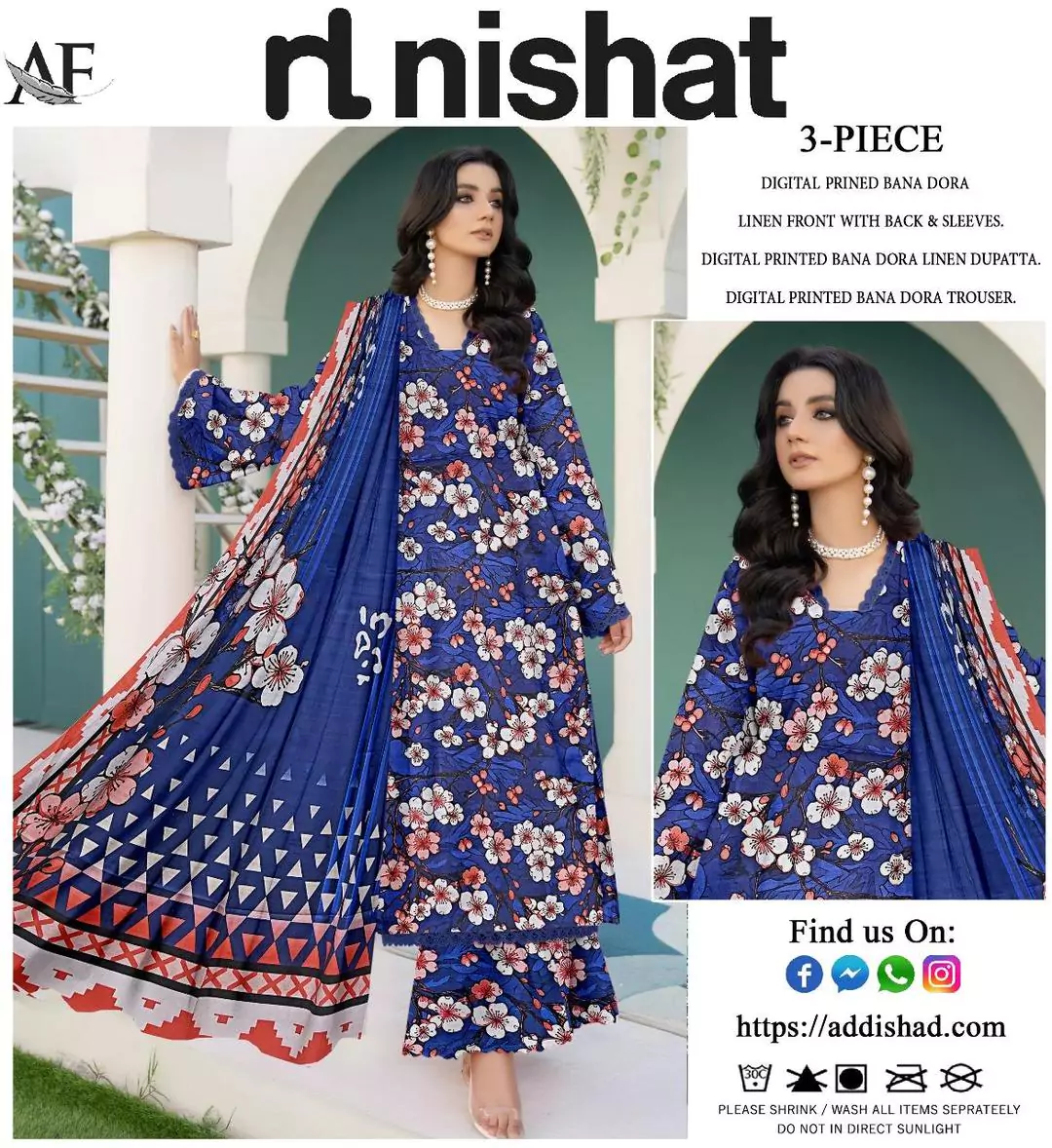 Nishat 3 Pcs Women