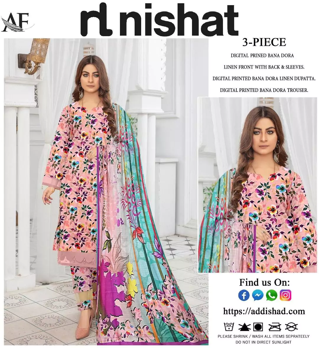 Nishat 3 Pcs Women