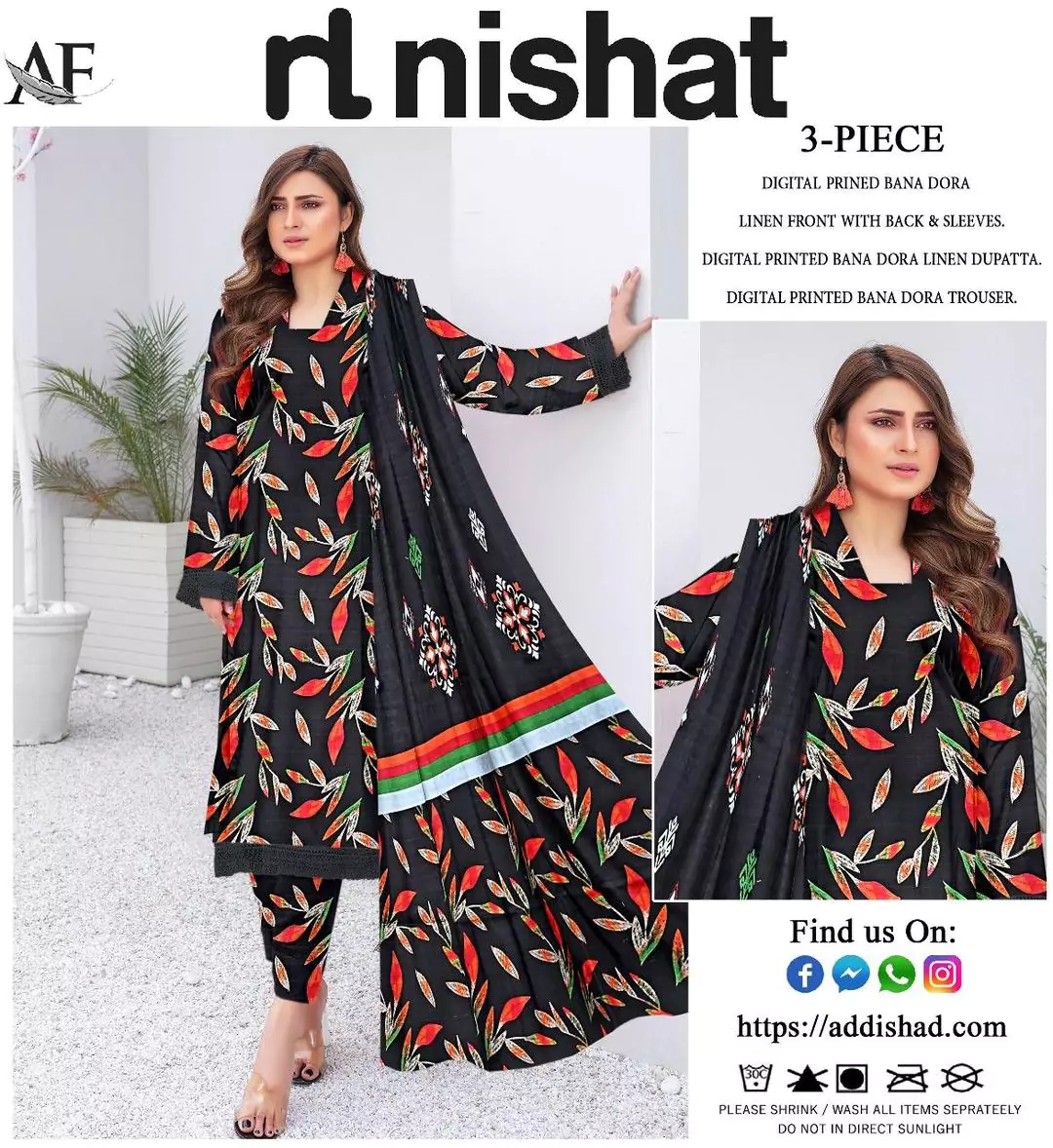 Nishat 3 Pcs Women