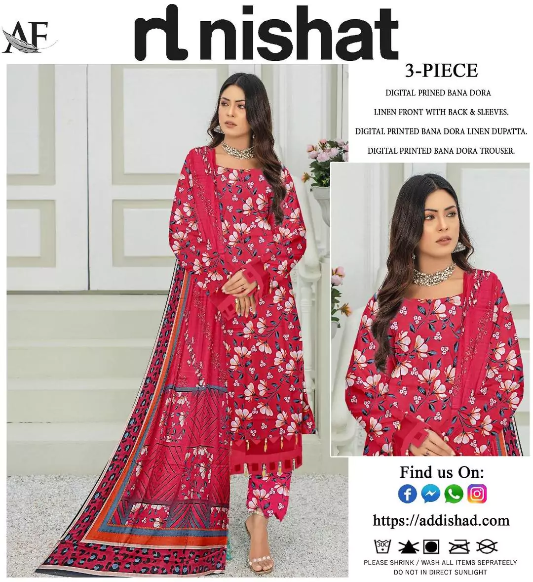 Nishat 3 Pcs Women