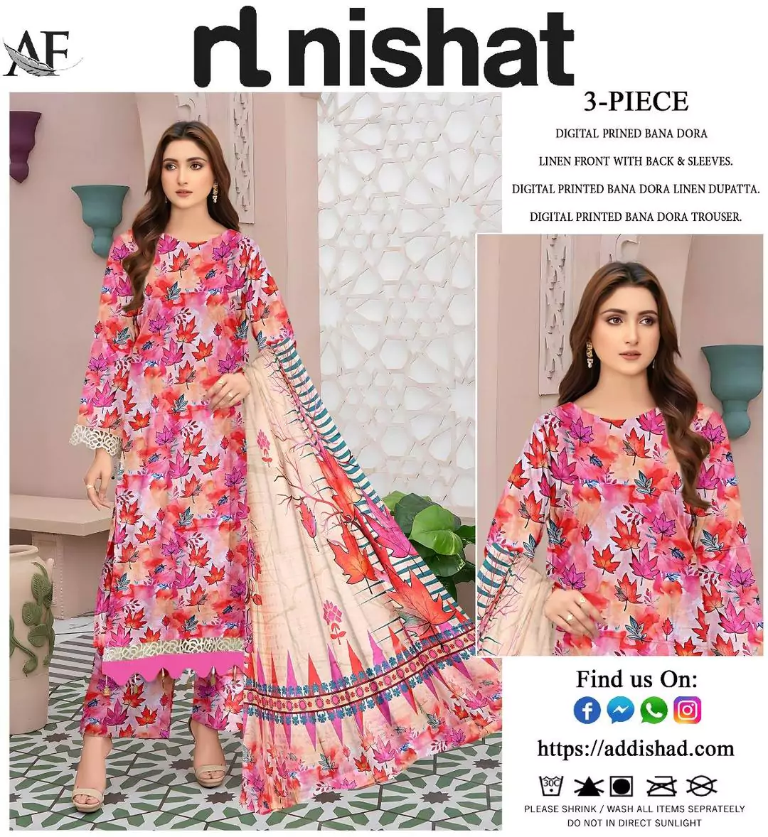 Nishat 3 Pcs Women