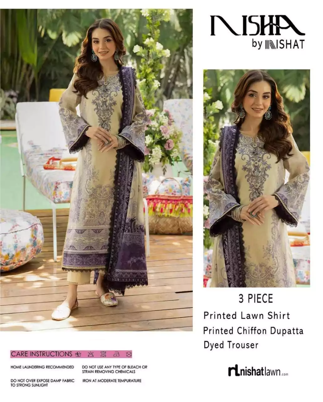 Nishat 3 Pcs Women