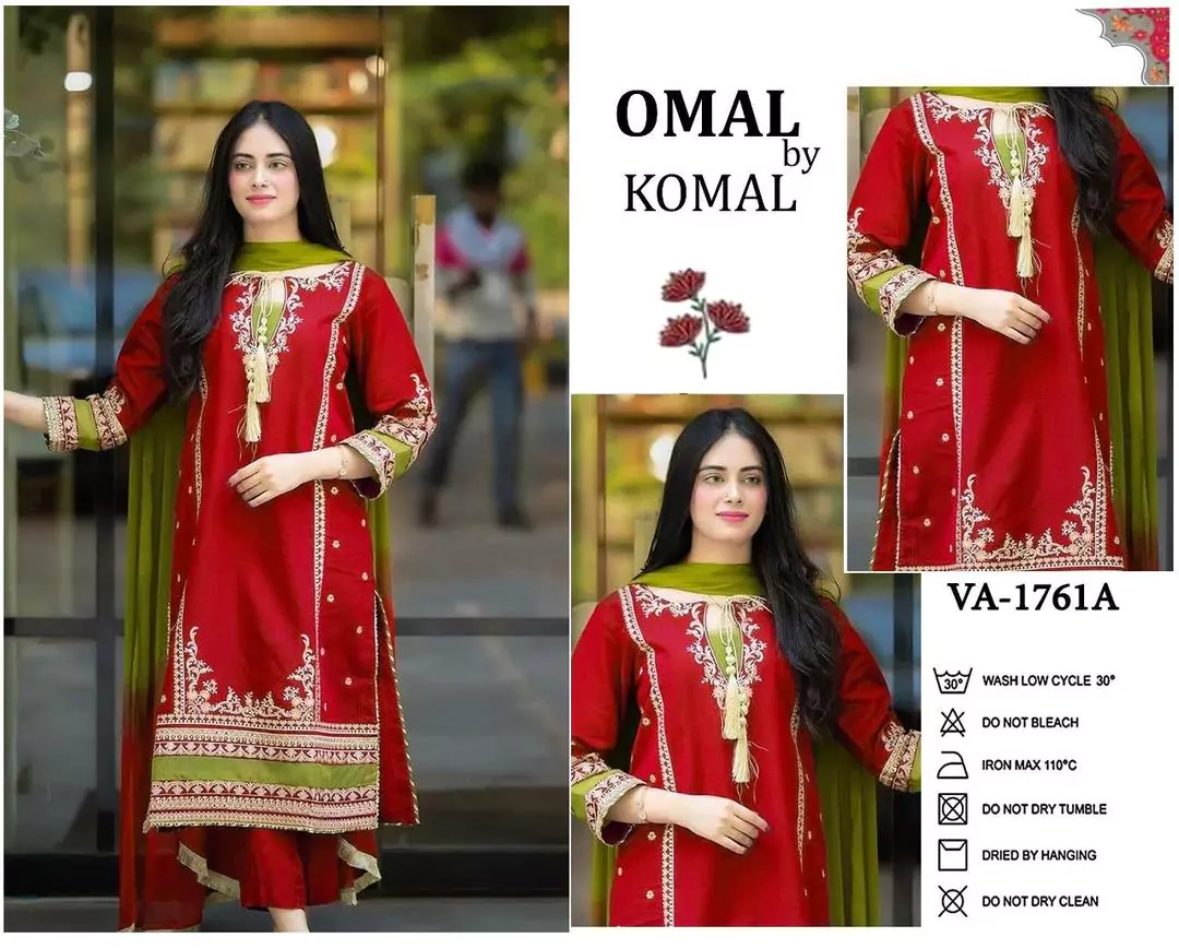 Omal by Komal 3 Pcs Women