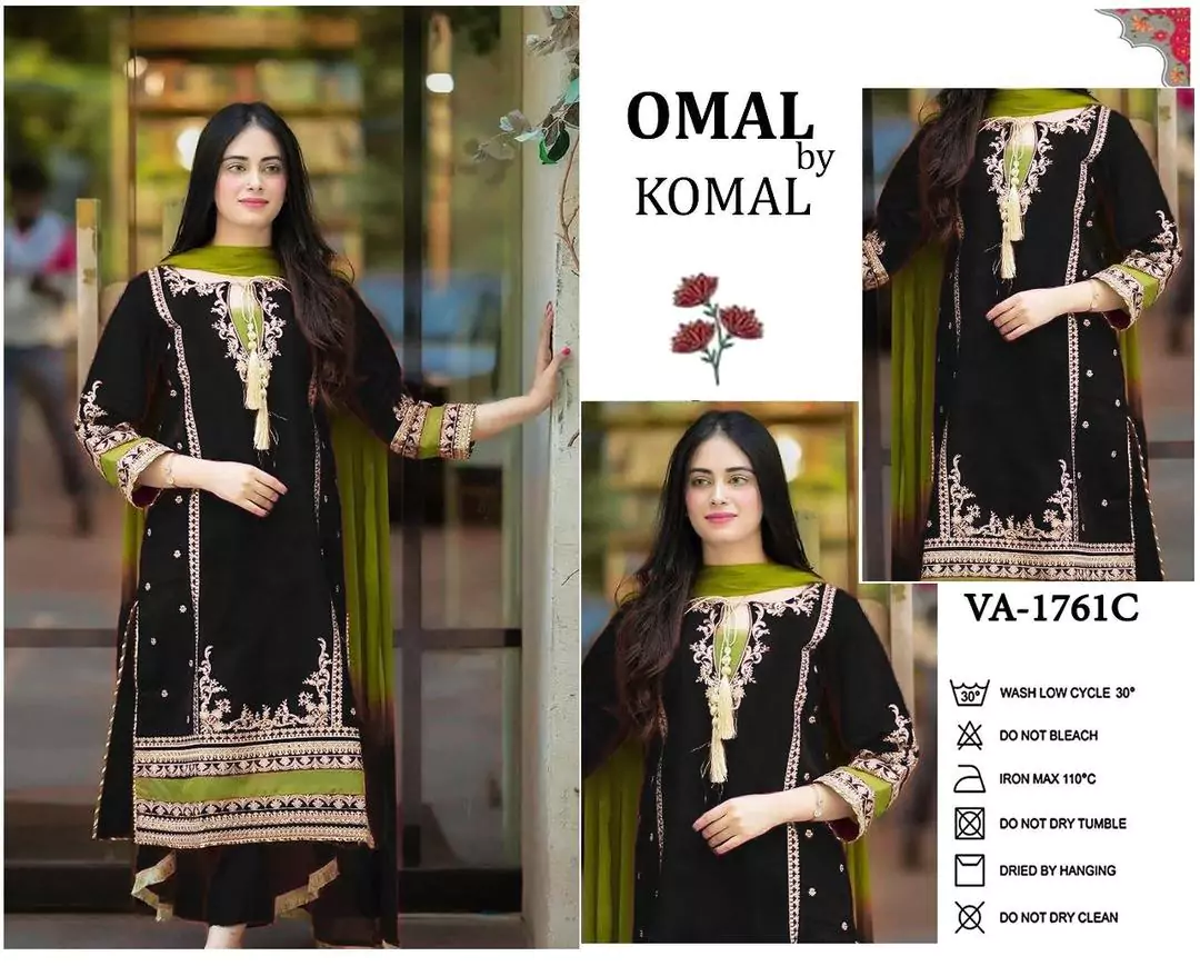 Omal by Komal 3 Pcs Women