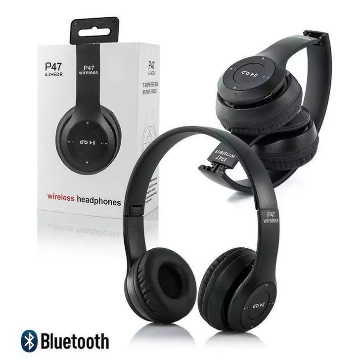 P47 Wireless Stereo Headphones Headset