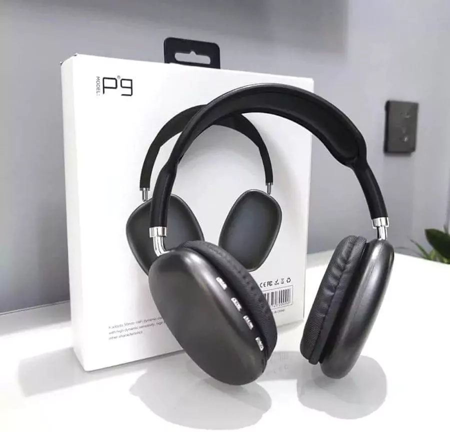 P9 Wireless Bluetooth Headset Black