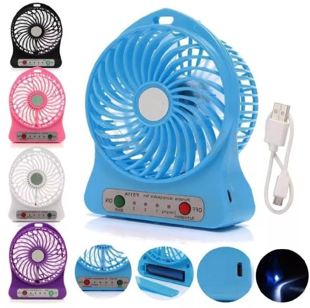 Portable Mini Fan Fast Charging Rechargable Fan