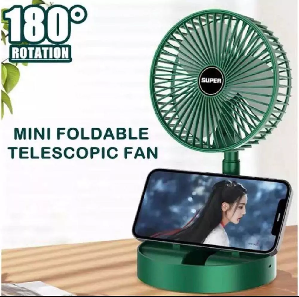 Portable Rechargable Table Fan