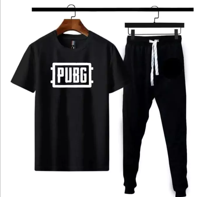 PUBG 2 Pcs Men Polyester Printed