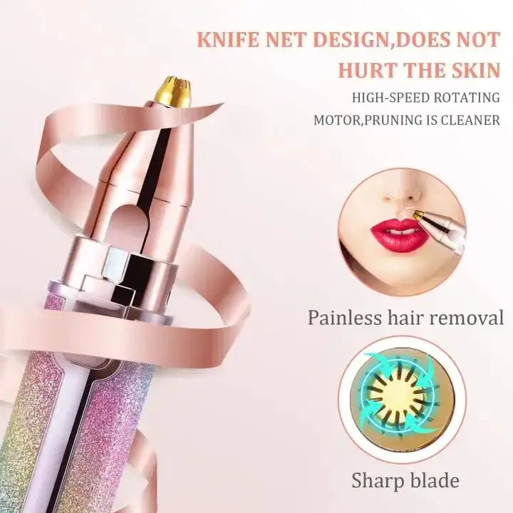 Rechargeable Eyebrow Trimmer & Shaver for Women