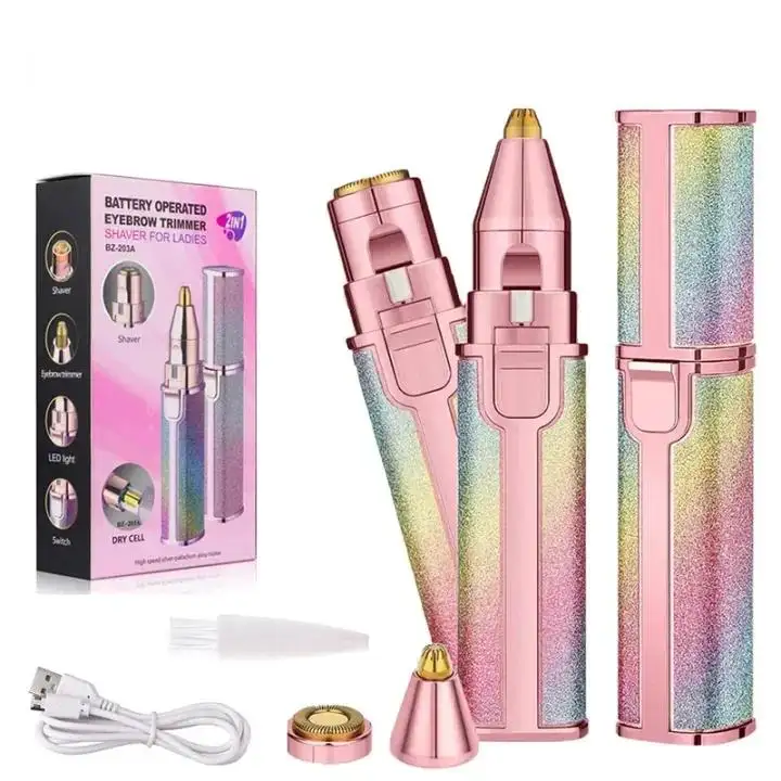 Rechargeable Eyebrow Trimmer & Shaver for Women