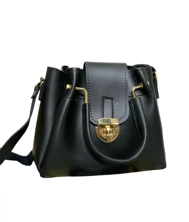ladies handbags - Rexine Textured Hand Bag For Women