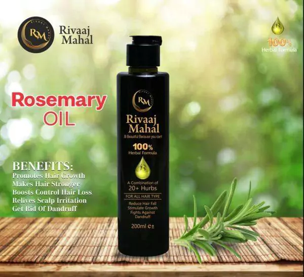 Rivaaj Mahal Charcoal Shampoo And Hair Oil 2 in 1