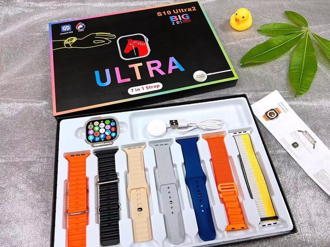 S10 Ultra 2 Smart Watch with 7 Straps