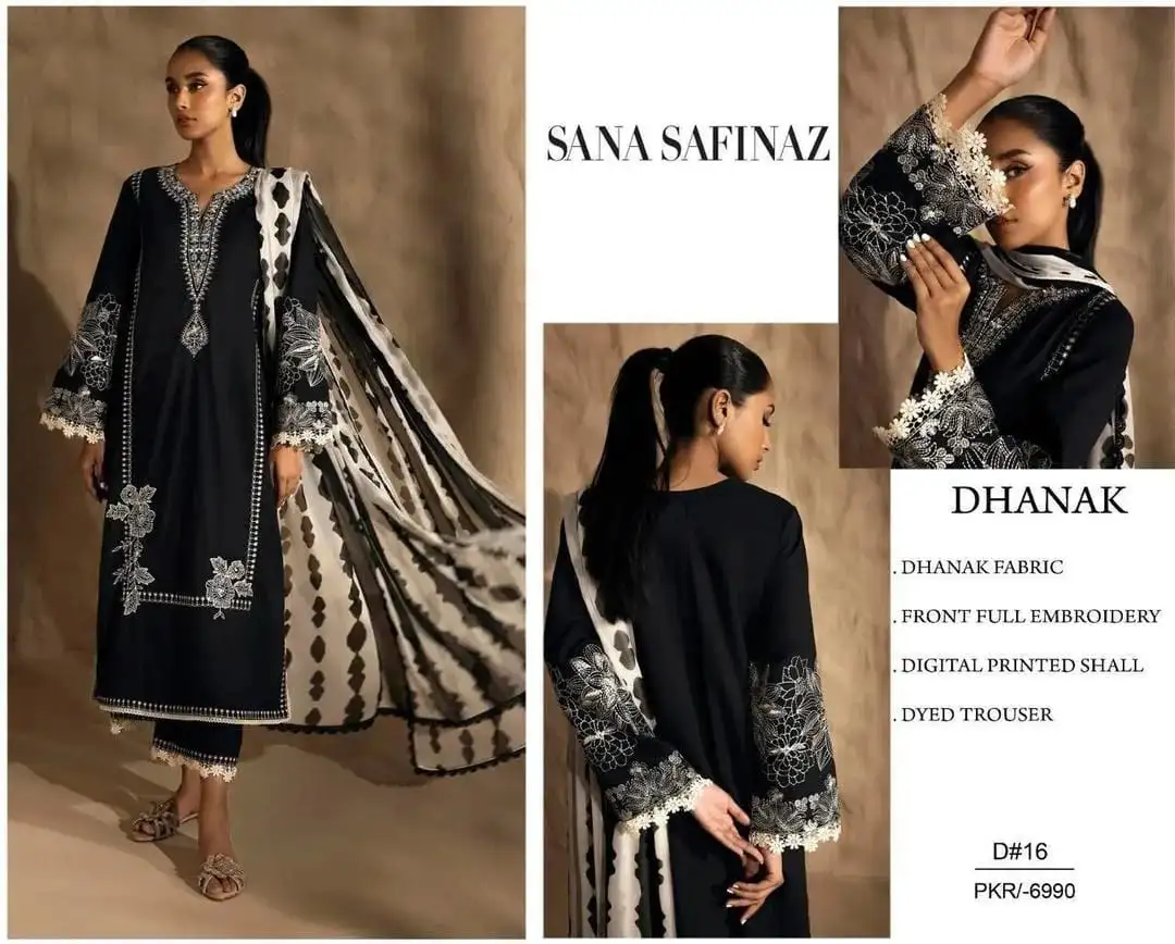 Sana Safinaz 3 Pcs Women