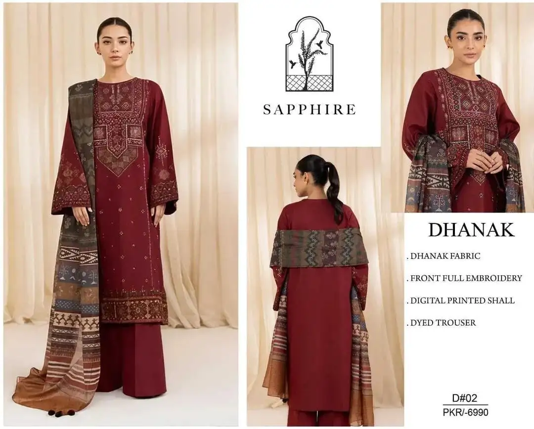 Sapphire 3 Pcs Women