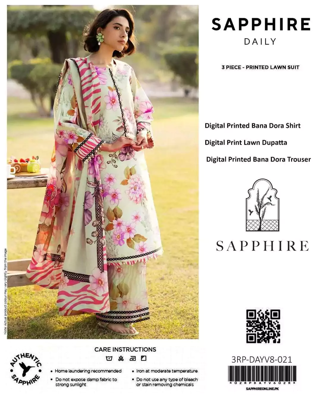 Sapphire 3 Pcs Women