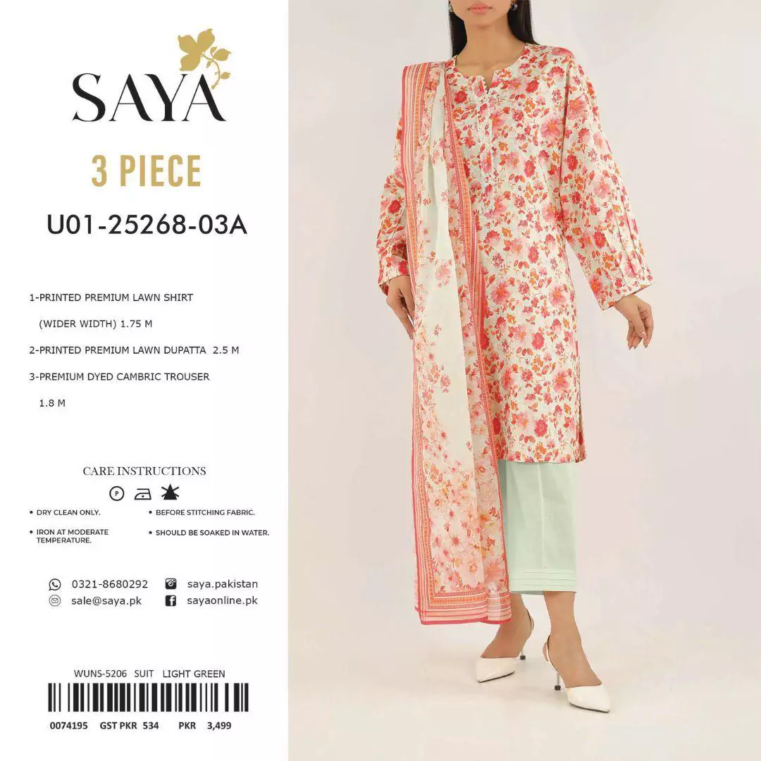 Saya 3 Pcs Women