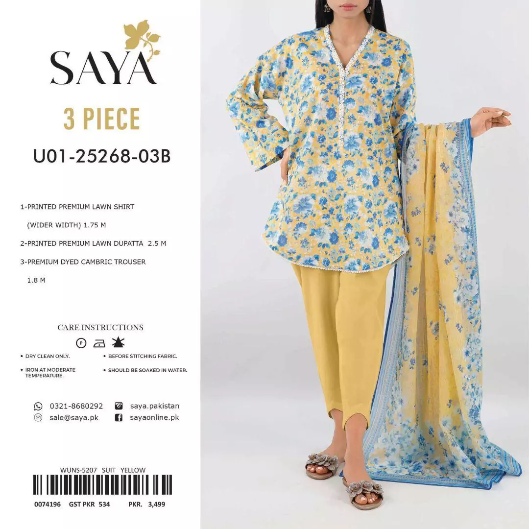 Saya 3 Pcs Women