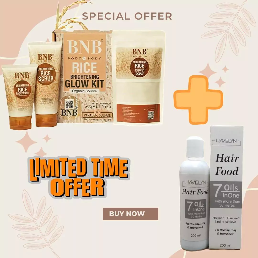 Skincare And Haircare Bundle Deal 4 in 1