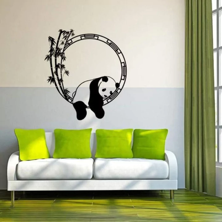 Sleeping Panda Wall Sticker