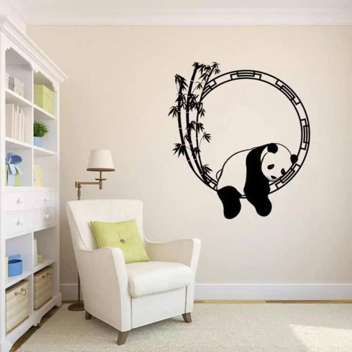 Sleeping Panda Wall Sticker