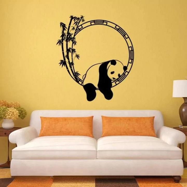 Sleeping Panda Wall Sticker