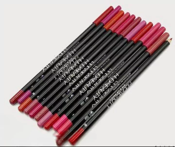 Smudge Proof Lip Pencil Pack of 12