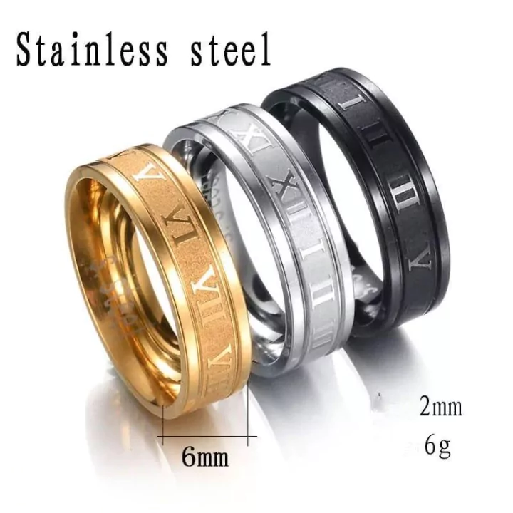 Stylish Stainless Steel Ring