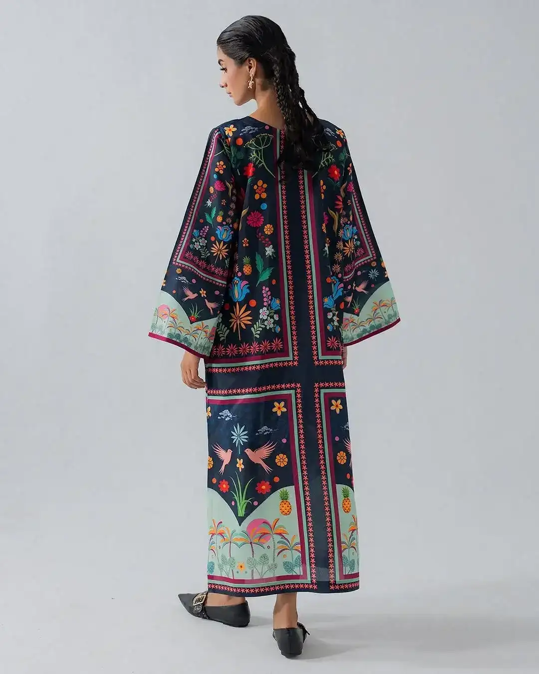 Stylish Women's Stitched Suit - Printed 2 Pcs Shirt and Trouser Set