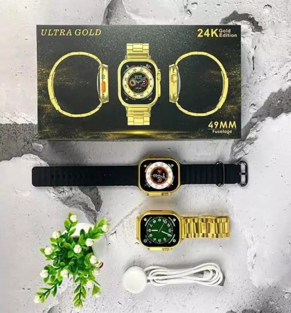 Ultra Gold Smart Watch