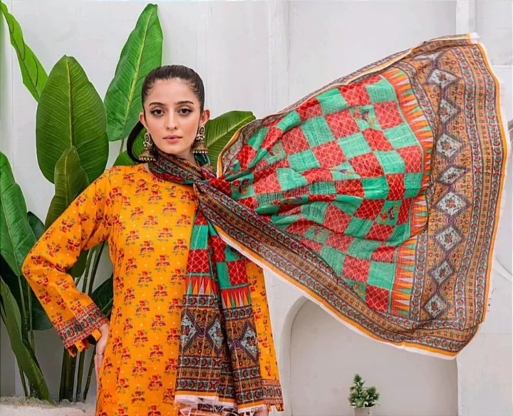 Unstitched Lawn For Women