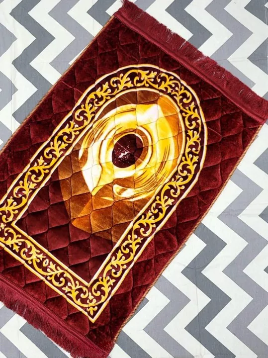 prayer mats - Velvet Embossed Prayer Mat