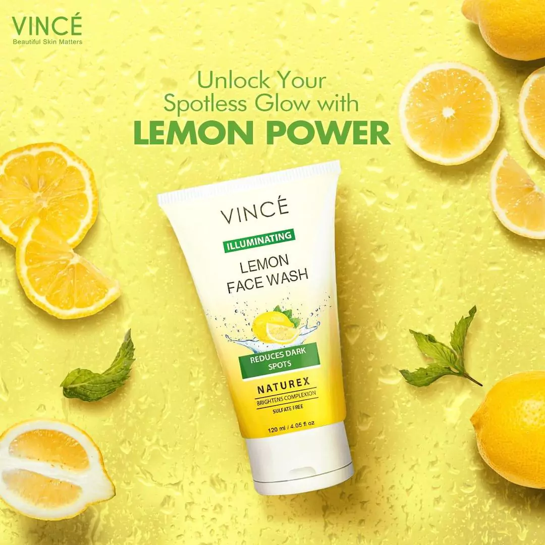 Vince Lemon Face Wash 120ml