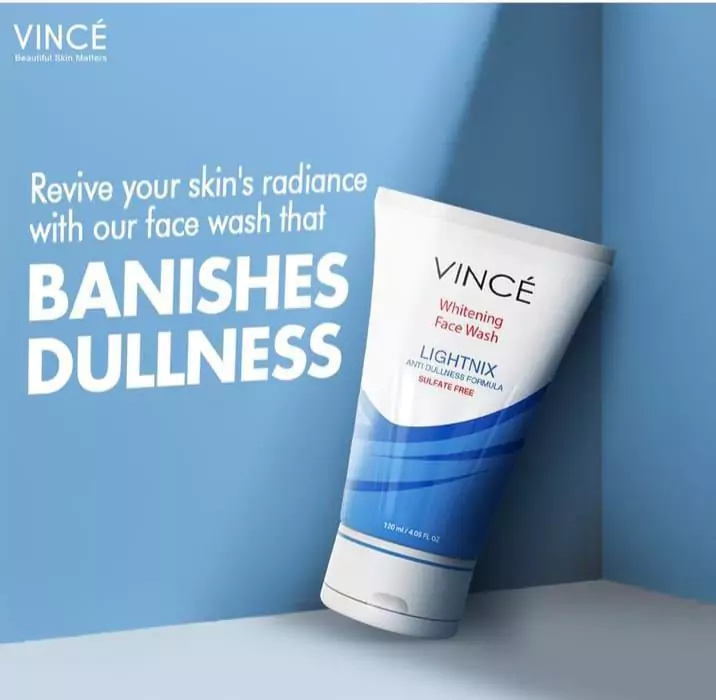 Vince Whitening Face Wash 120ml