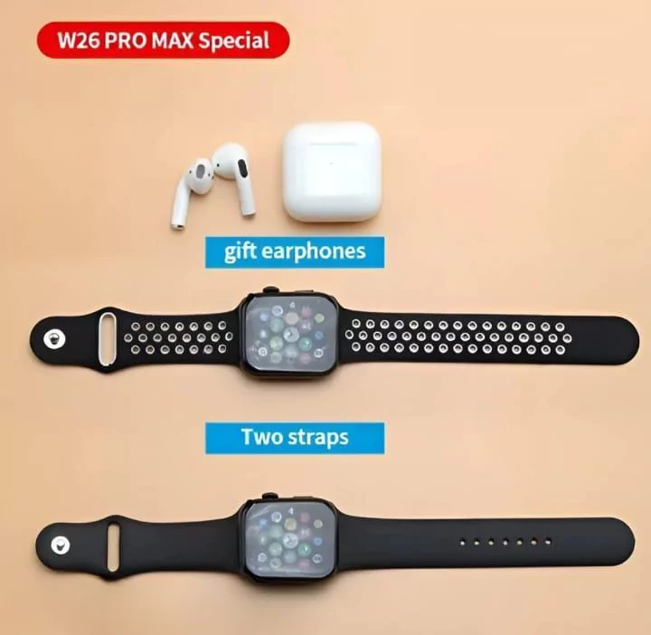 W26 Pro Max Smart Watch And AirPod