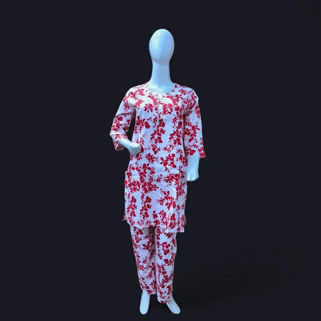 Winter Collection 2 Pcs Stitched Micro Polo Cotton Women Dress Marina Wool Specially VW24