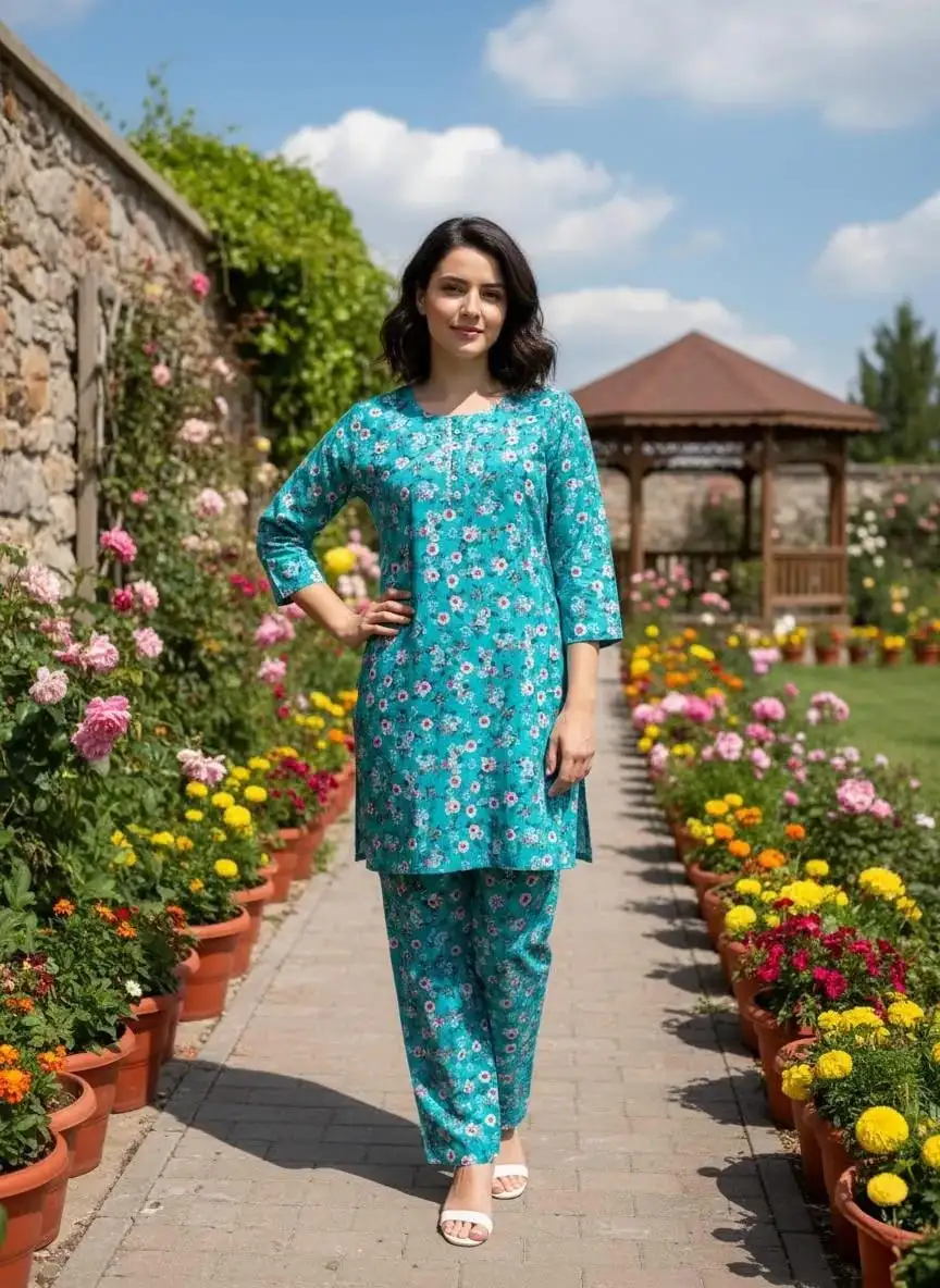 Winter Collection 2 Pcs Stitched Micro Polo Cotton Women Dress Marina Wool Specially VW27